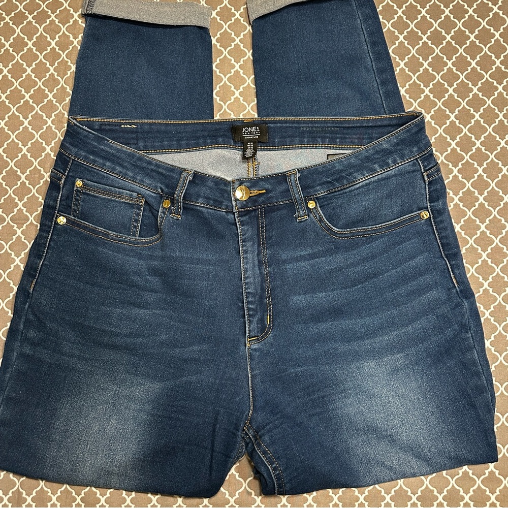 Jones New York High Rise Fulton Skinny jeans